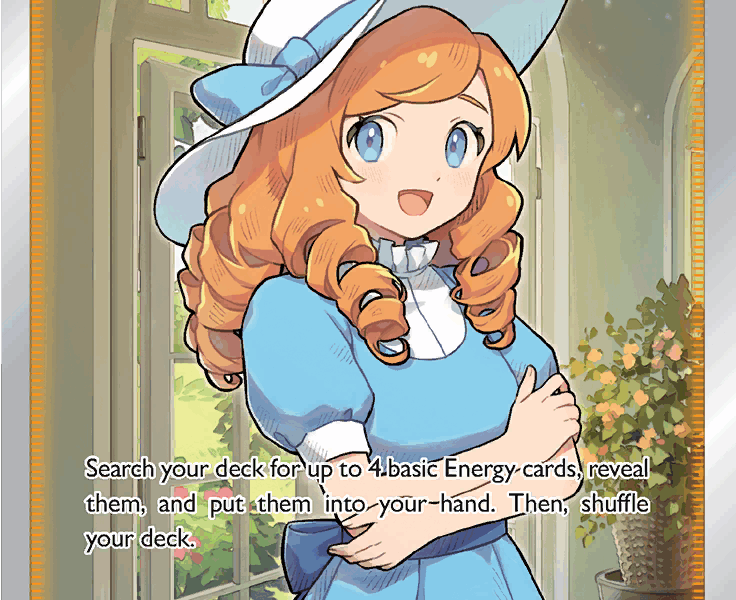 Lady Pokemon Kaart