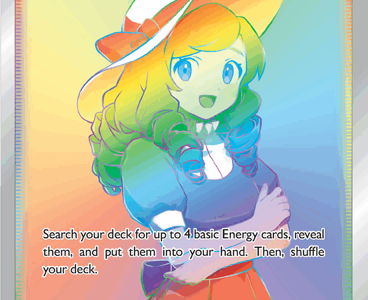 Lady Pokemon Kaart