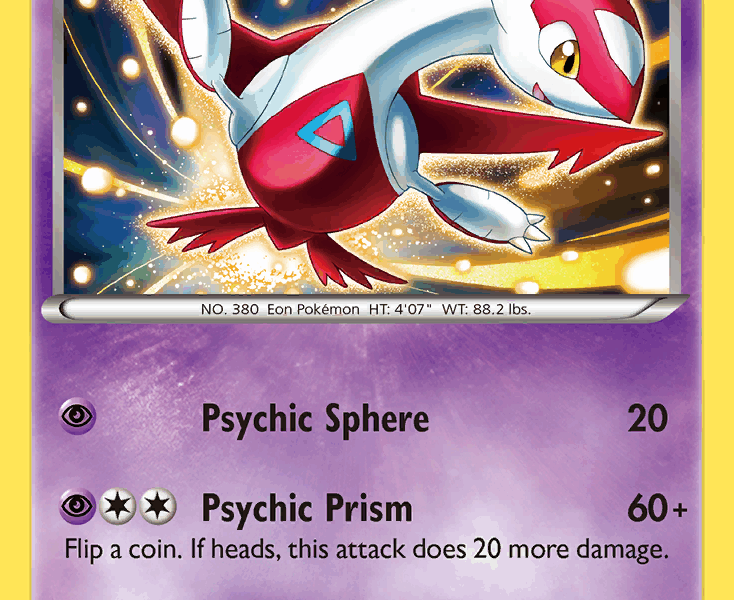 Latias Pokemon Kaart