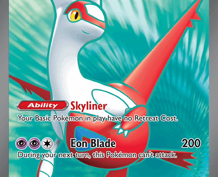 Latias ex Pokemon Kaart