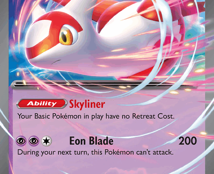 Latias ex Pokemon Kaart
