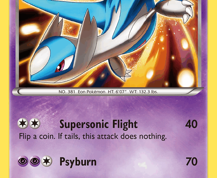 Latios Pokemon Kaart