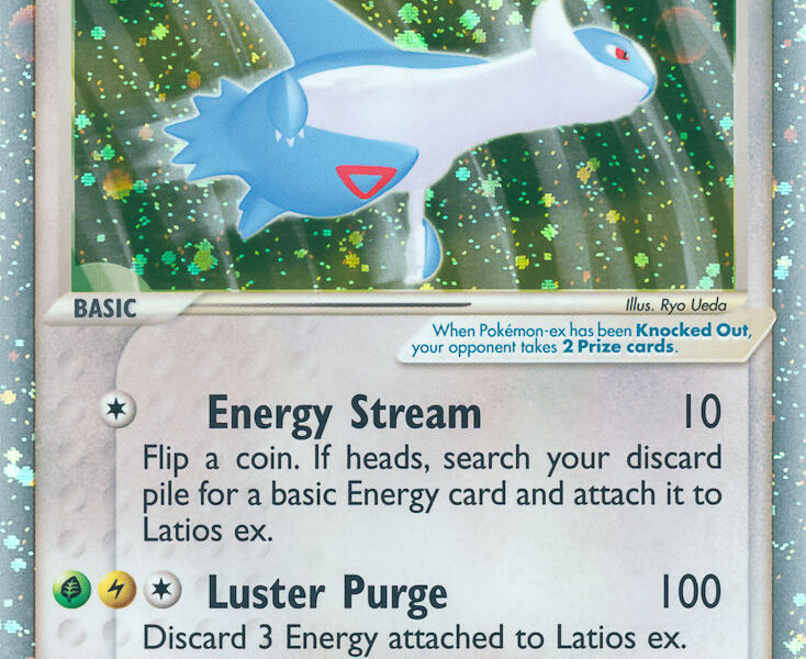 Latios ex Pokemon Kaart
