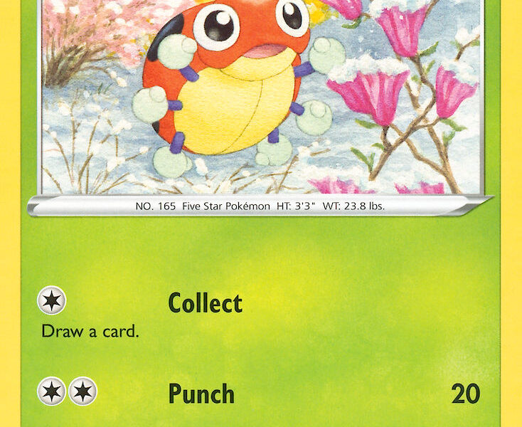 Ledyba Pokemon Kaart