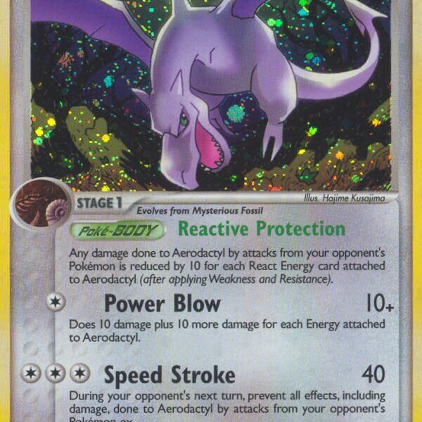 Aerodactyl Pokemon Kaart
