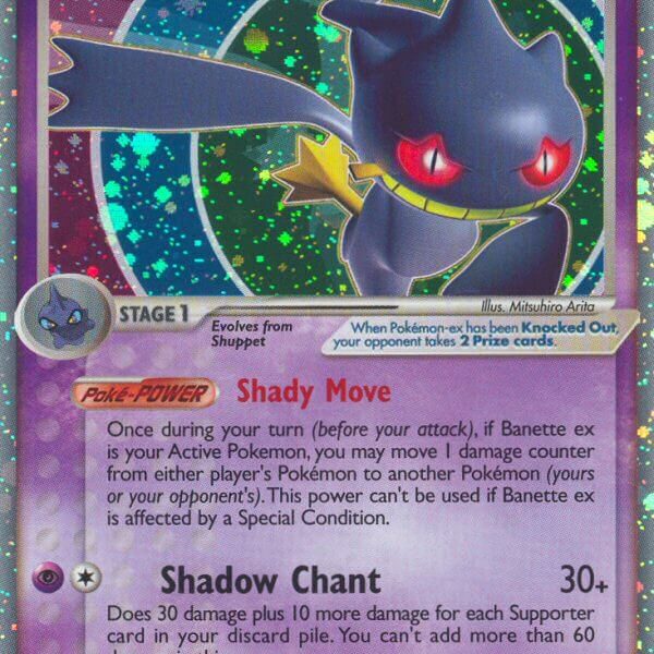 Banette ex Pokemon Kaart