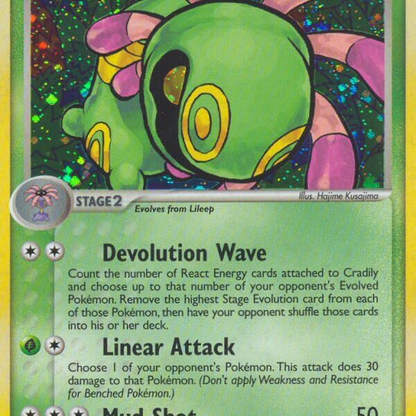Cradily Pokemon Kaart