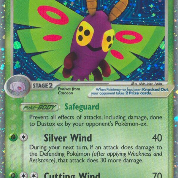 Dustox ex Pokemon Kaart