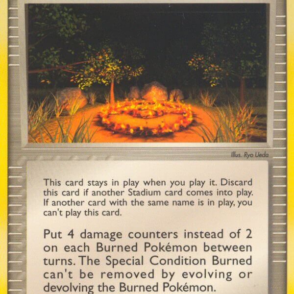 Full Flame Pokemon Kaart