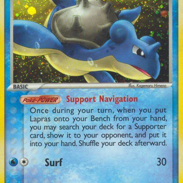 Lapras Pokemon Kaart