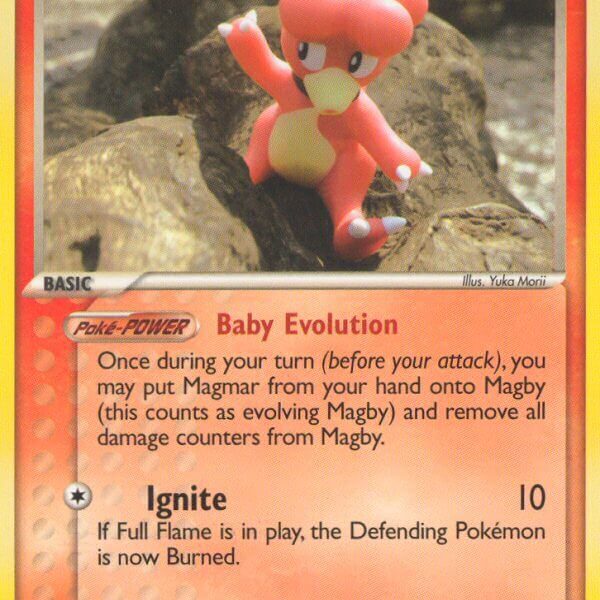 Magby Pokemon Kaart