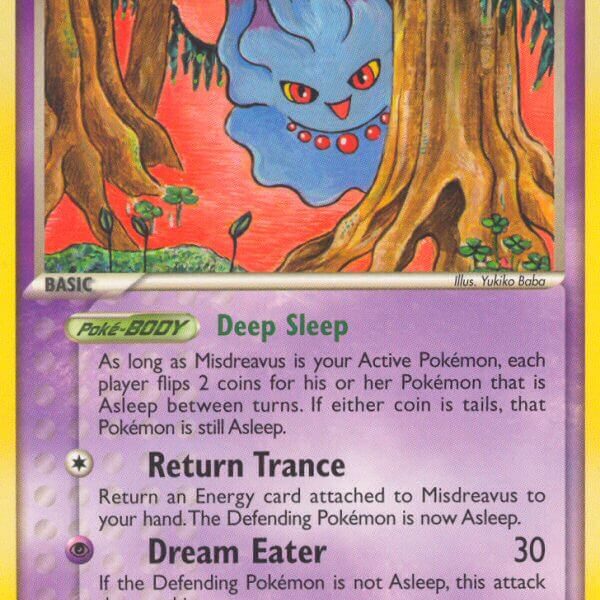 Misdreavus Pokemon Kaart