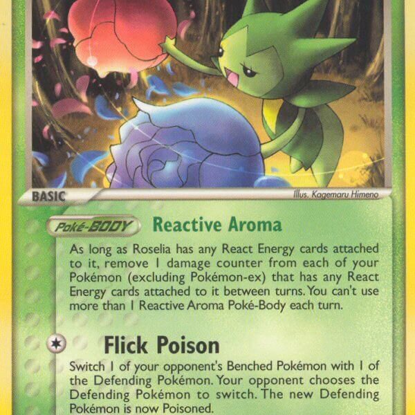 Roselia Pokemon Kaart