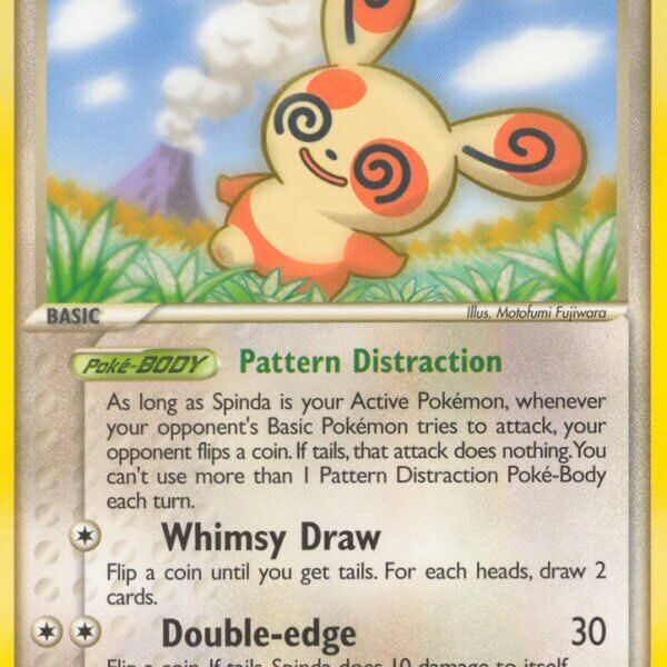Spinda Pokemon Kaart
