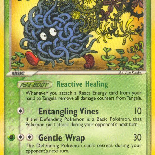 Tangela Pokemon Kaart