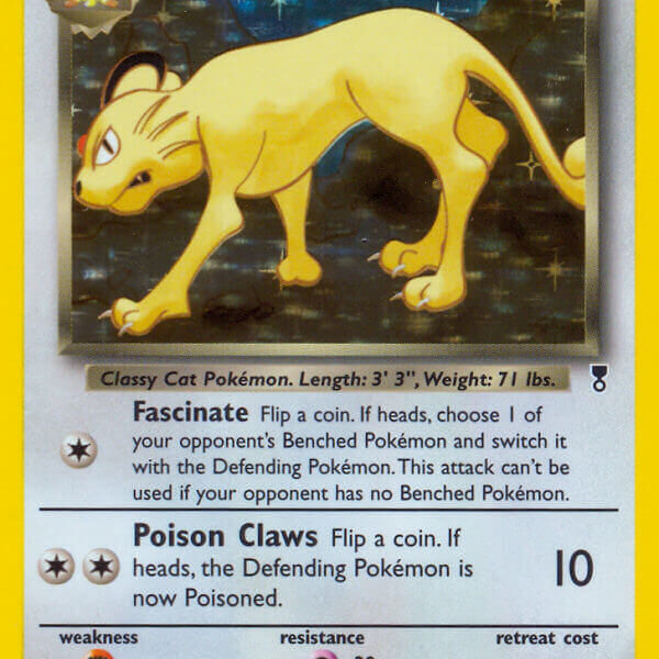 Dark Persian Pokemon Kaart