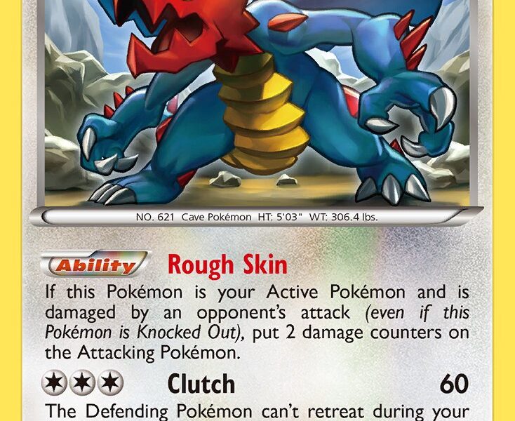 Druddigon Pokemon Kaart
