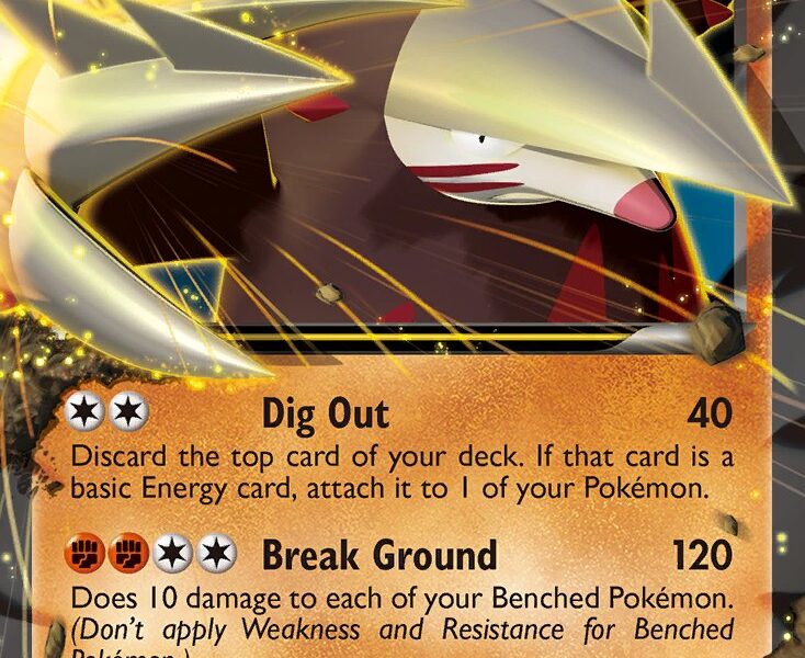 Excadrill-EX Pokemon Kaart