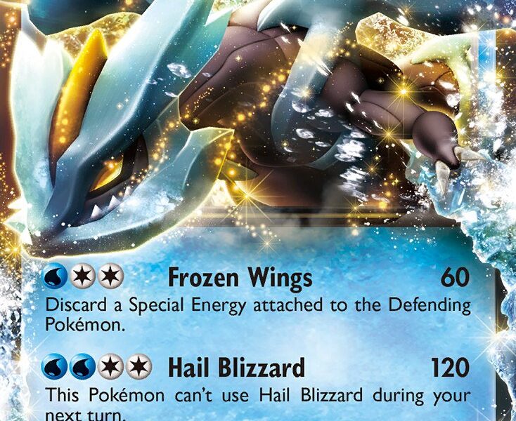 Kyurem-EX Pokemon Kaart