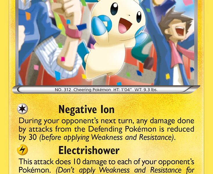 Minun Pokemon Kaart