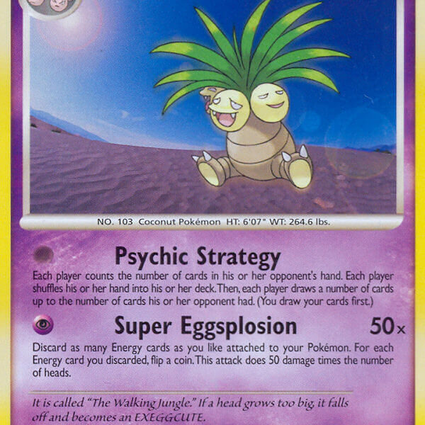 Exeggutor Pokemon Kaart
