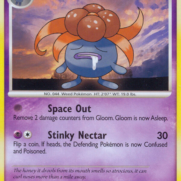 Gloom Pokemon Kaart