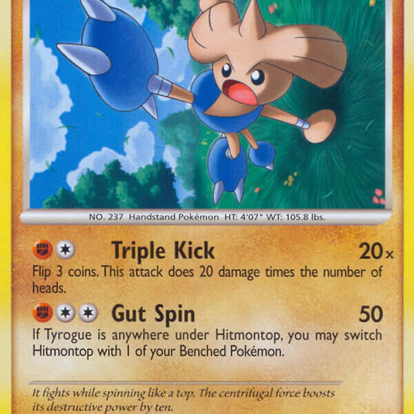 Hitmontop Pokemon Kaart