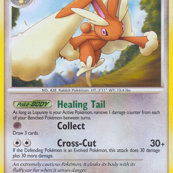 Lopunny Pokemon Kaart