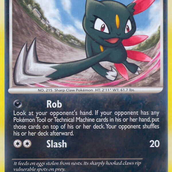 Sneasel Pokemon Kaart