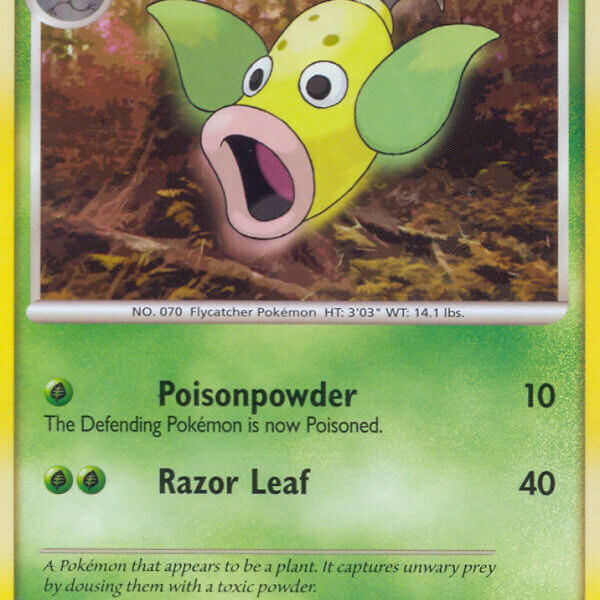 Weepinbell Pokemon Kaart