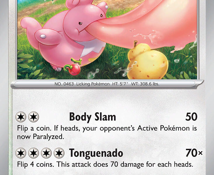 Lickilicky Pokemon Kaart