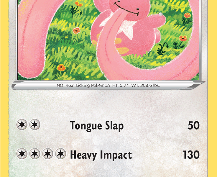 Lickilicky Pokemon Kaart