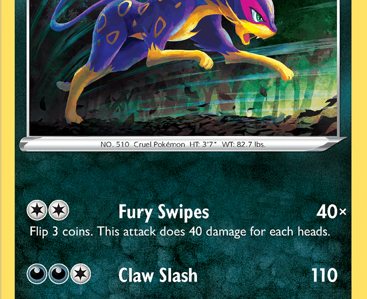 Liepard Pokemon Kaart