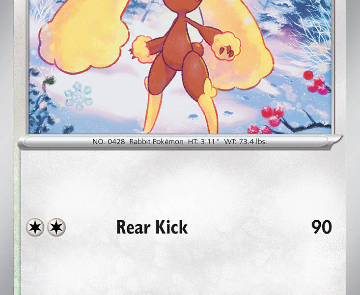 Lopunny Pokemon Kaart