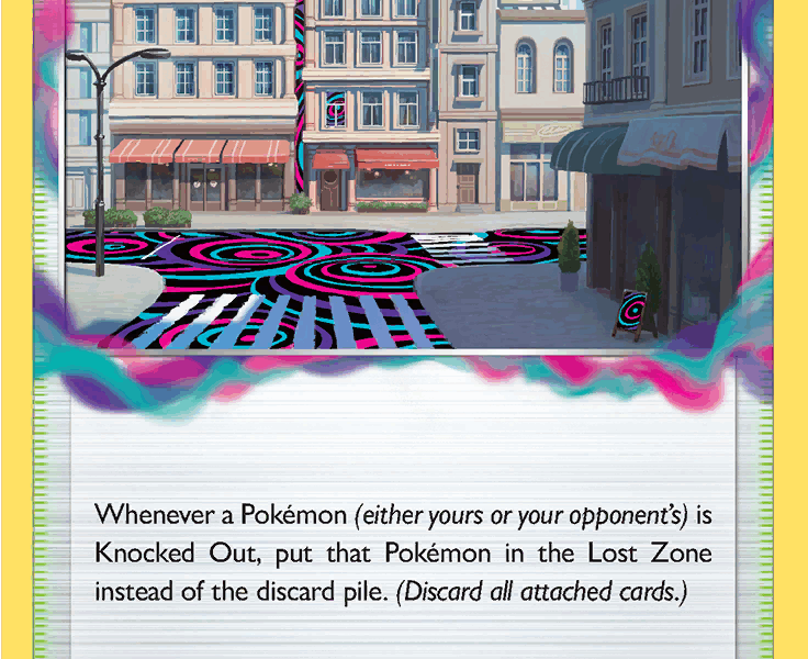 Lost City Pokemon Kaart