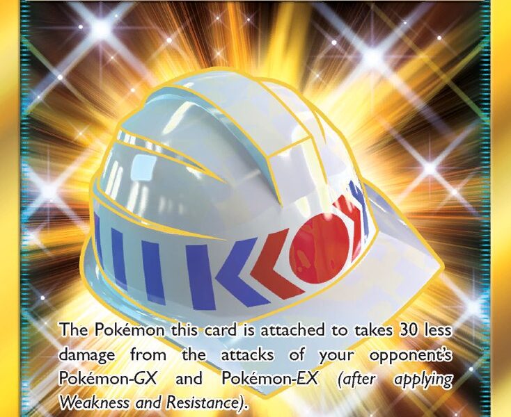 Choice Helmet Pokemon Kaart