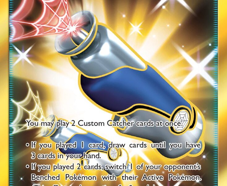 Custom Catcher Pokemon Kaart