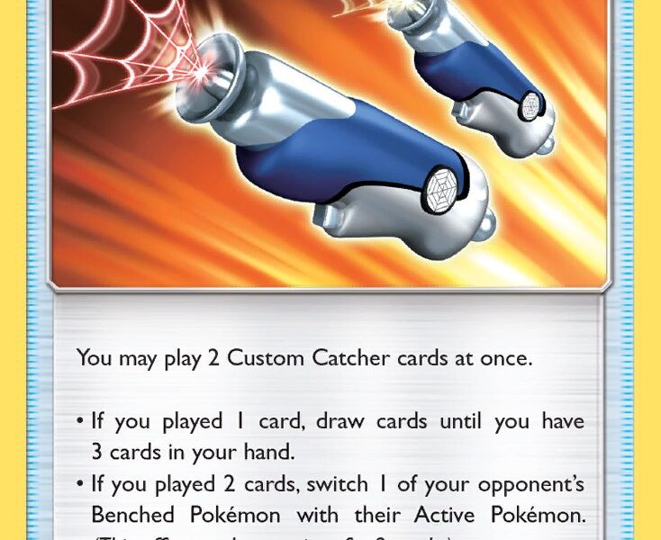 Custom Catcher Pokemon Kaart