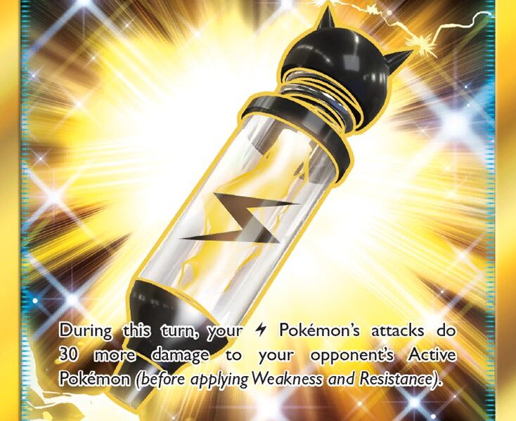Electropower Pokemon Kaart