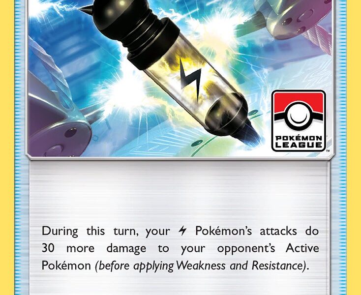 Electropower Pokemon Kaart