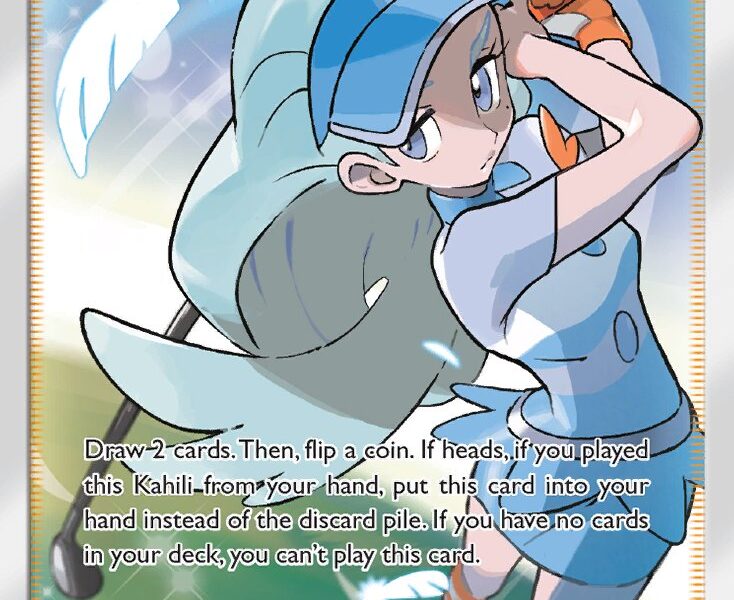 Kahili Pokemon Kaart