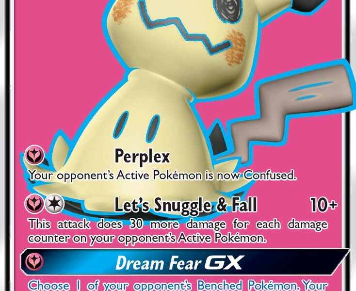 Mimikyu-GX Pokemon Kaart