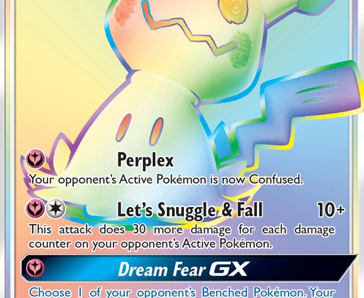 Mimikyu-GX Pokemon Kaart