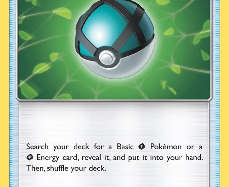 Net Ball Pokemon Kaart