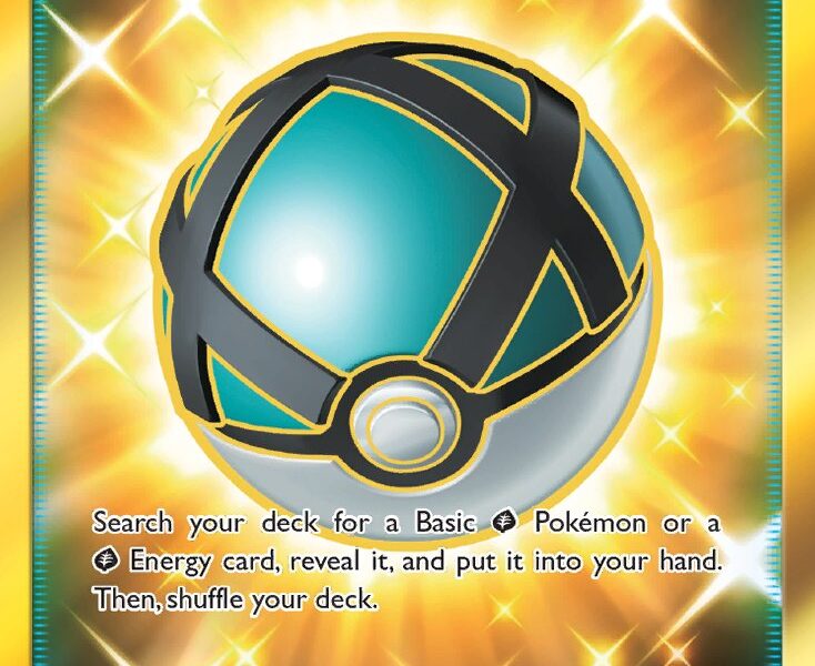 Net Ball Pokemon Kaart
