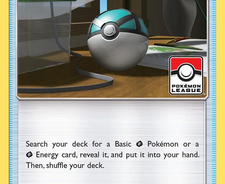 Net Ball Pokemon Kaart