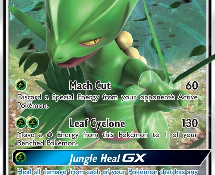 Sceptile-GX Pokemon Kaart