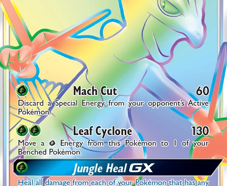 Sceptile-GX Pokemon Kaart