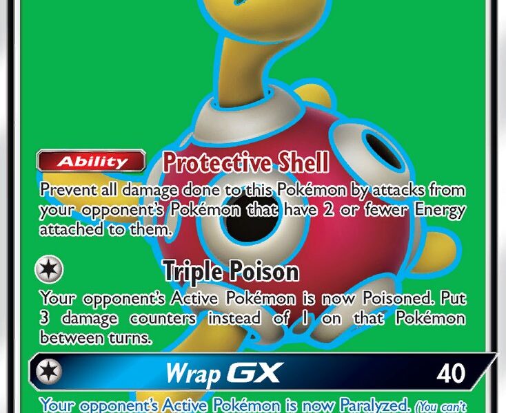 Shuckle-GX Pokemon Kaart