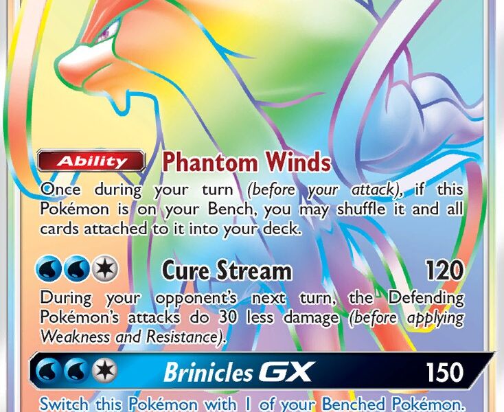 Suicune-GX Pokemon Kaart